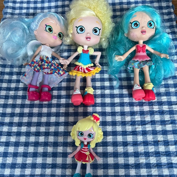 Shopkins Wild Style Jessicake Loose Doll plus two friends & mini - Picture 1 of 11